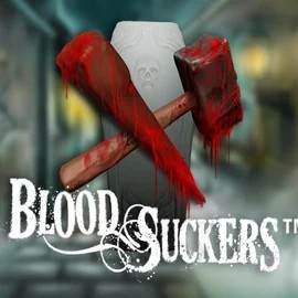 Blood Suckers slot logo by NetEnt at Scored Casino