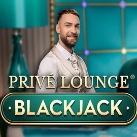 Official Live Casino logo: Privé Lounge Blackjack by Pragmatic Play at Scored Casino