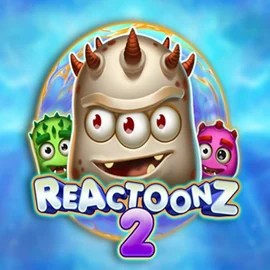 Official Slots logo: Reactoonz 2 by Play'n GO at Scored Casino