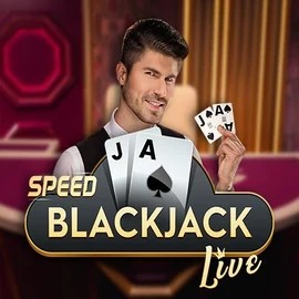 Speed Blackjack logo by Pragmatic Play at Scored Casino